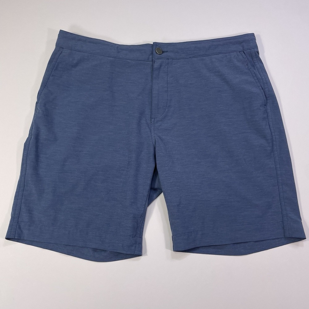 Faherty All Day Chino Shorts Mens 36 (38) Performance Drawstring Casual Summer